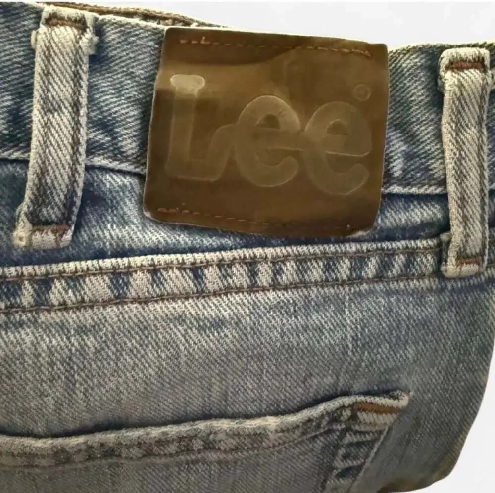 Lee Superior Comfort Regular Fit Straight Leg Light Wash Jeans 36x32